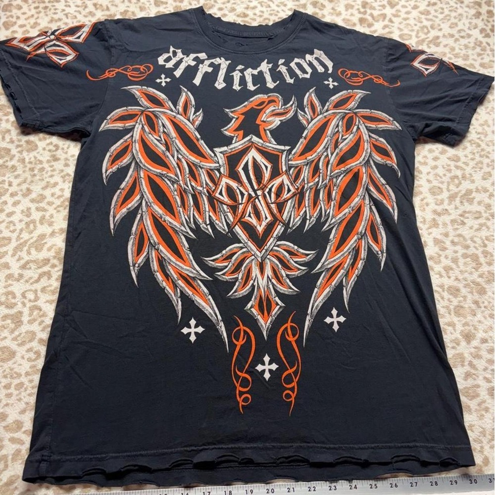 Y2K MMA Affliction Core Eagle Tee
